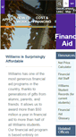Mobile Screenshot of finaid.williams.edu