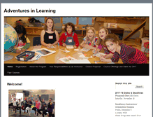 Tablet Screenshot of adventuresinlearning.williams.edu