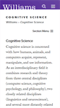 Mobile Screenshot of cogsci.williams.edu