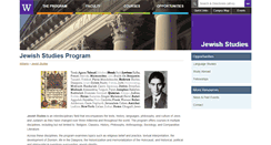 Desktop Screenshot of jewish-studies.williams.edu