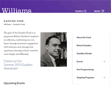 Tablet Screenshot of gaudino.williams.edu