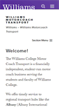 Mobile Screenshot of motorcoach.williams.edu