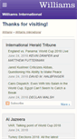 Mobile Screenshot of international.williams.edu